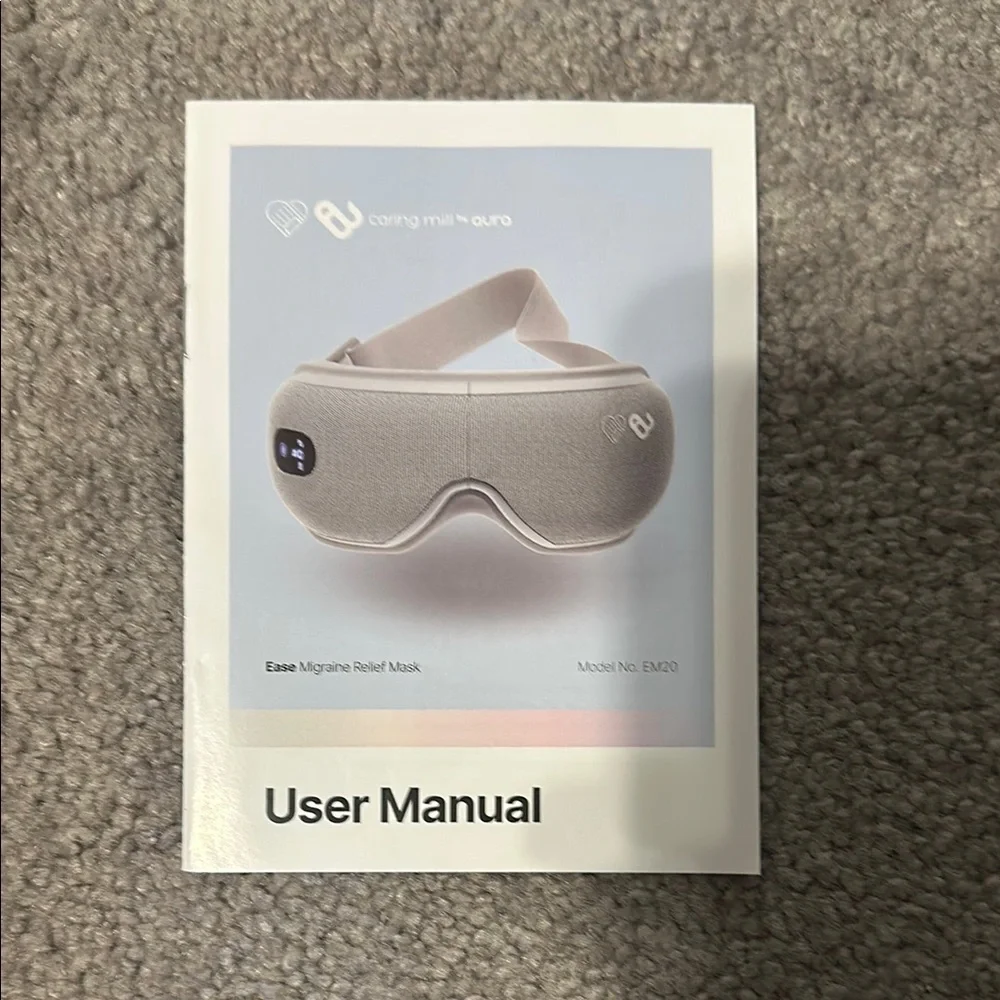 Gray Migraine Relief Mask